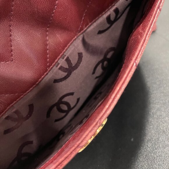 Chanel CC Chevron Lambskin Camera Shoulder Bag (53769) - Picture 10 of 14